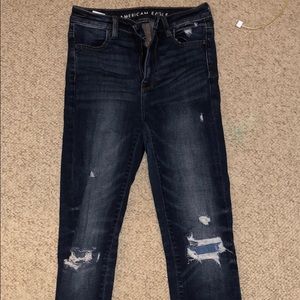 American eagle ripped jeans